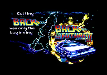 Back To The Future II (UK) (1990) (Trainer) screen shot title